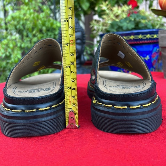 🏴󠁧󠁢󠁥󠁮󠁧󠁿 Dr. Martens MIE Floral Cut Out Platform Slides / Mules UK 8 🌺 - Picture 10 of 17